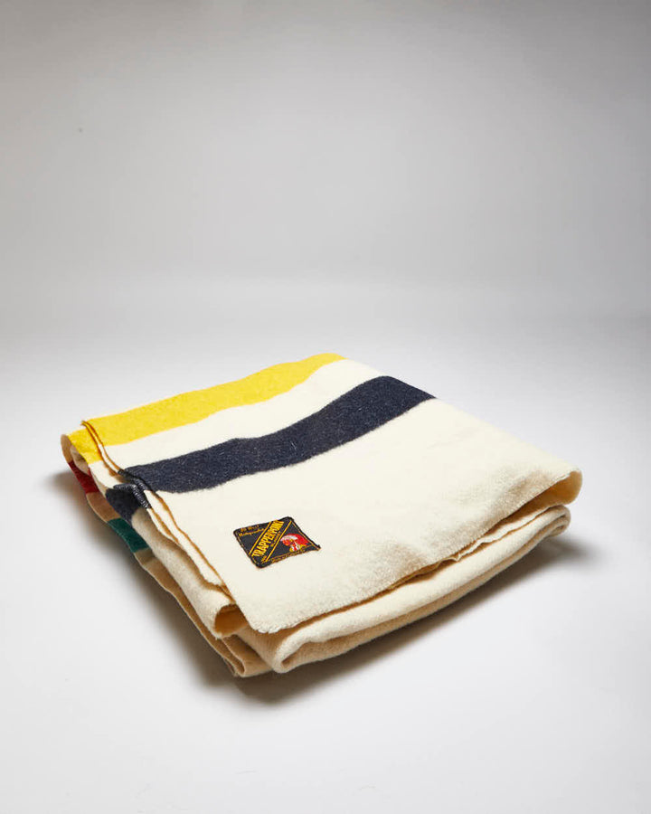 Vintage Glentana Mohair & Wool Blanket