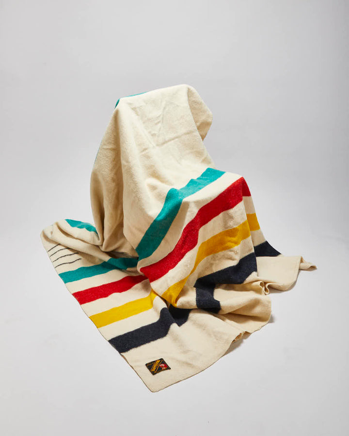 Vintage Glentana Mohair & Wool Blanket