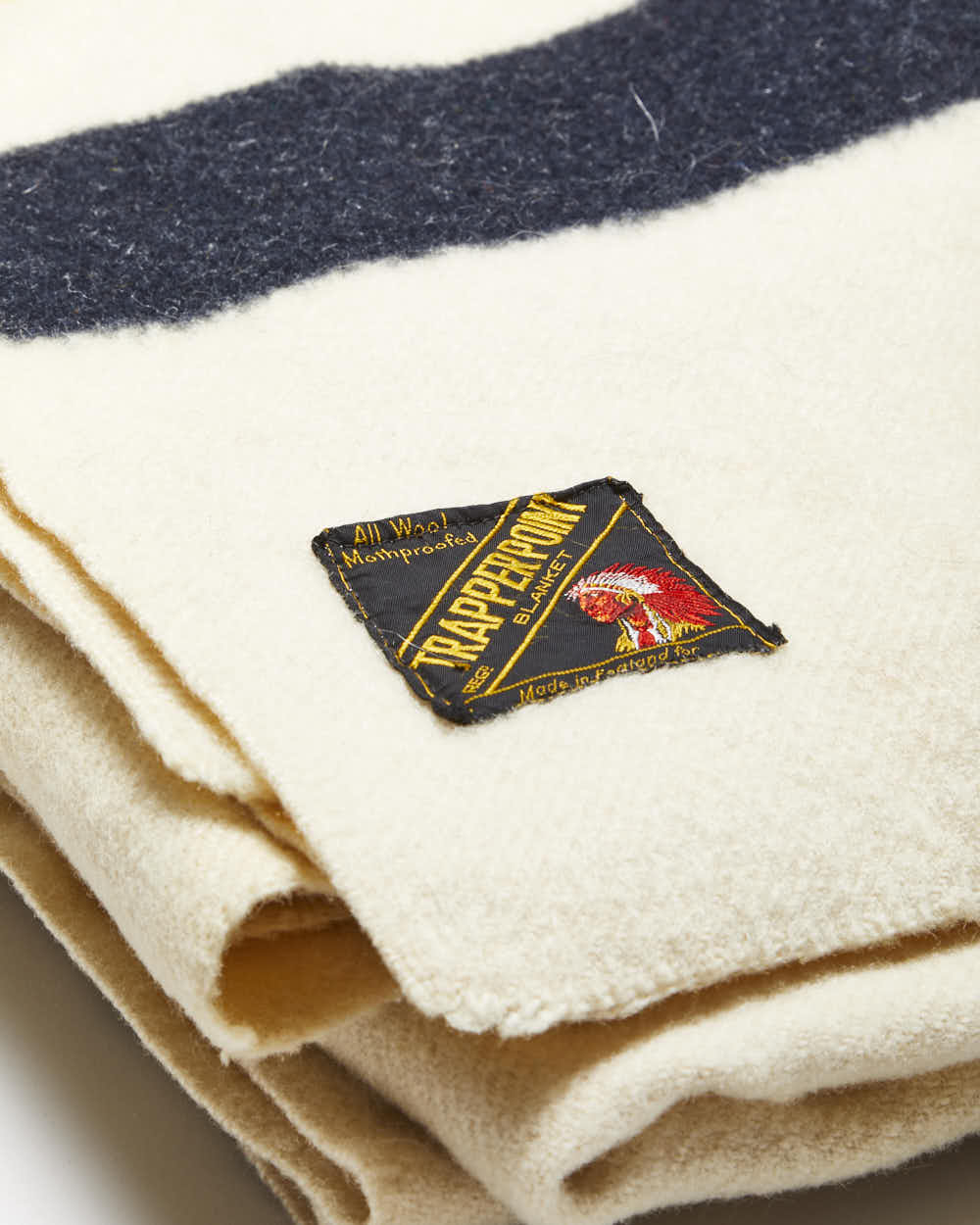 Vintage Glentana Mohair &amp; Wool Blanket