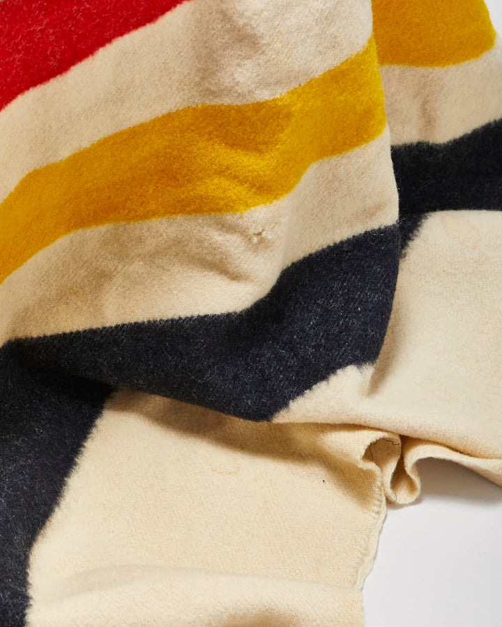 Vintage Glentana Mohair & Wool Blanket