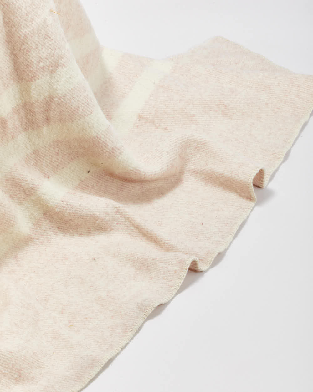 Vintage 1990s Mac Ausland's Hand Crafted Pure Wool Striped Blanket