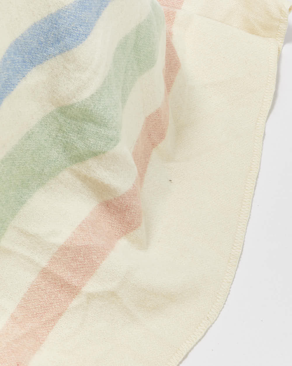 Vintage Early 1940s Hudson's Bay Company Pure Wool Striped Blanket