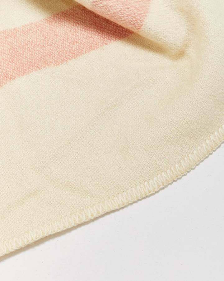 Vintage Early 1940s Hudson's Bay Company Pure Wool Striped Blanket