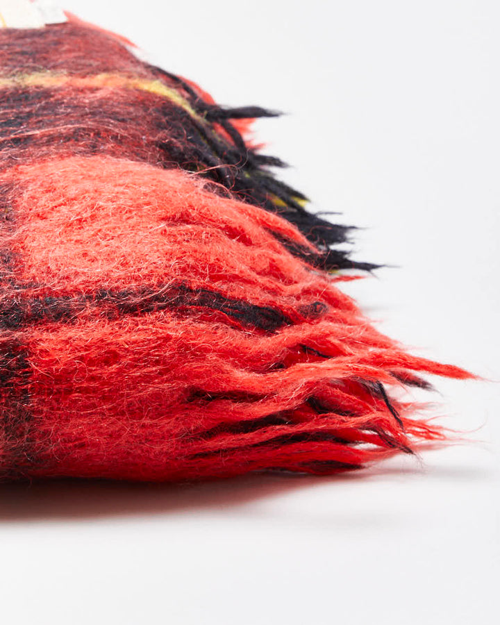 Vintage 1980s Hudson's Bay Company Scottish Made Mohair Wool Blend Hand Crafted Tartan Throw