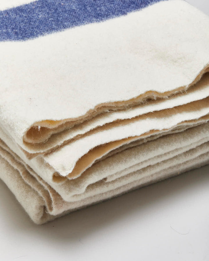 Vintage Hudson's Bay Six Point Wool Blanket