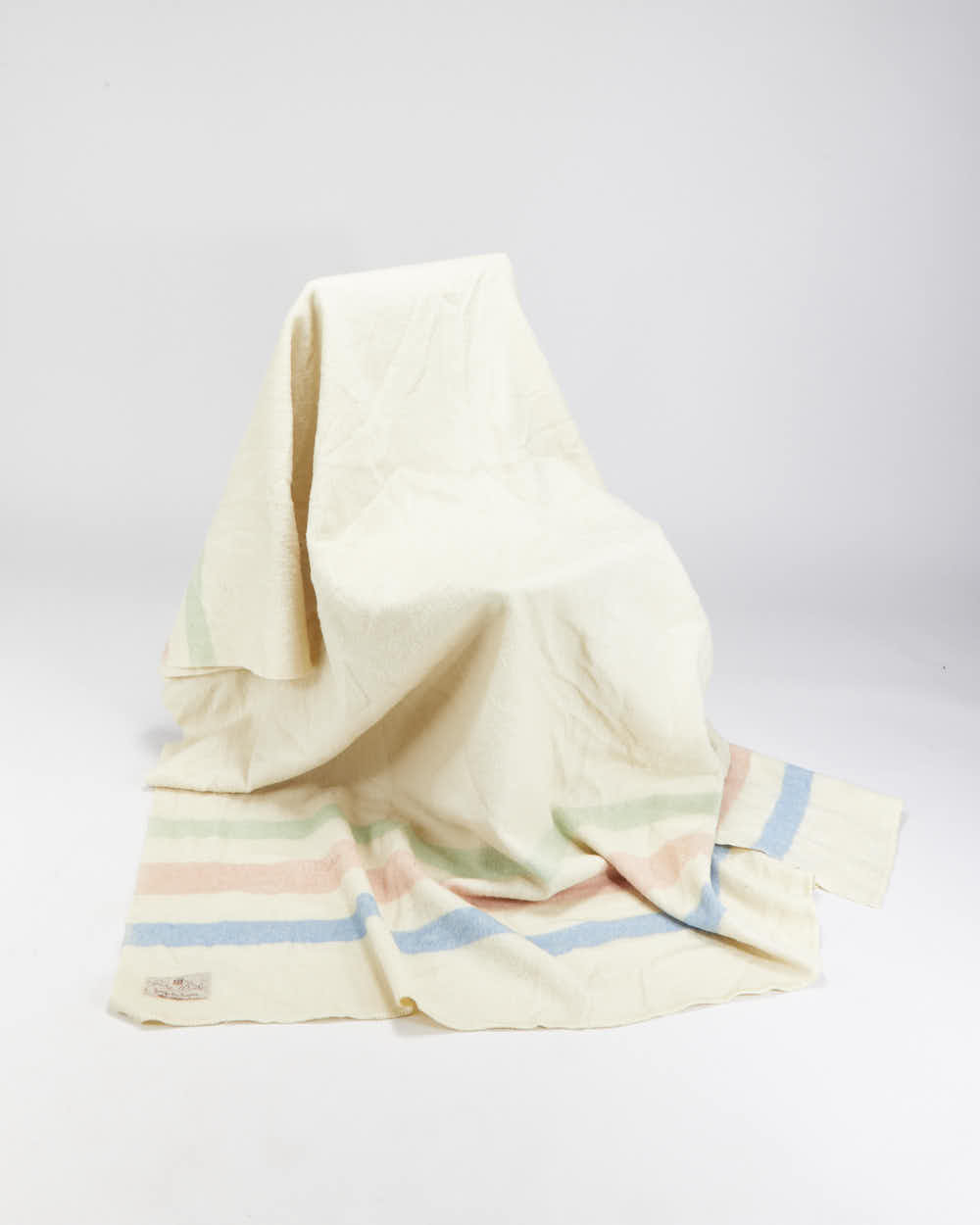 Vintage 1940s Hudson's Bay Wool Blanket