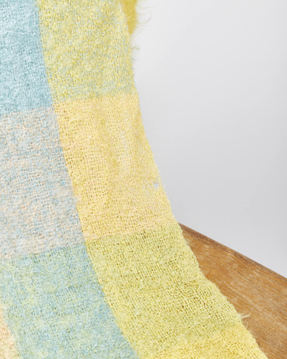 Vintage British Woollens Edgar Of Edinburgh Mohair Blanket