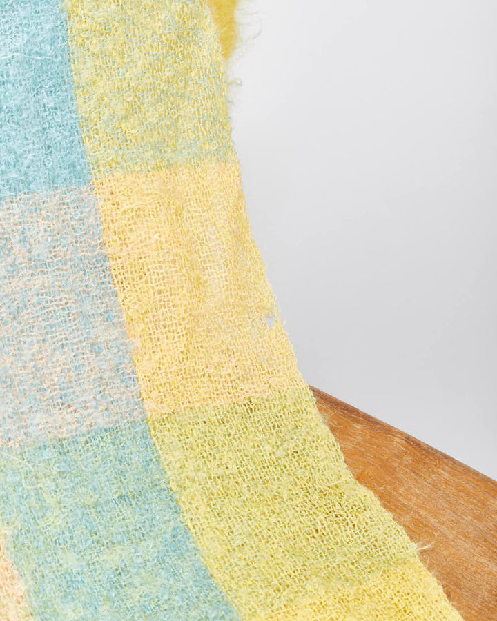 Vintage British Woollens Edgar Of Edinburgh Mohair Blanket