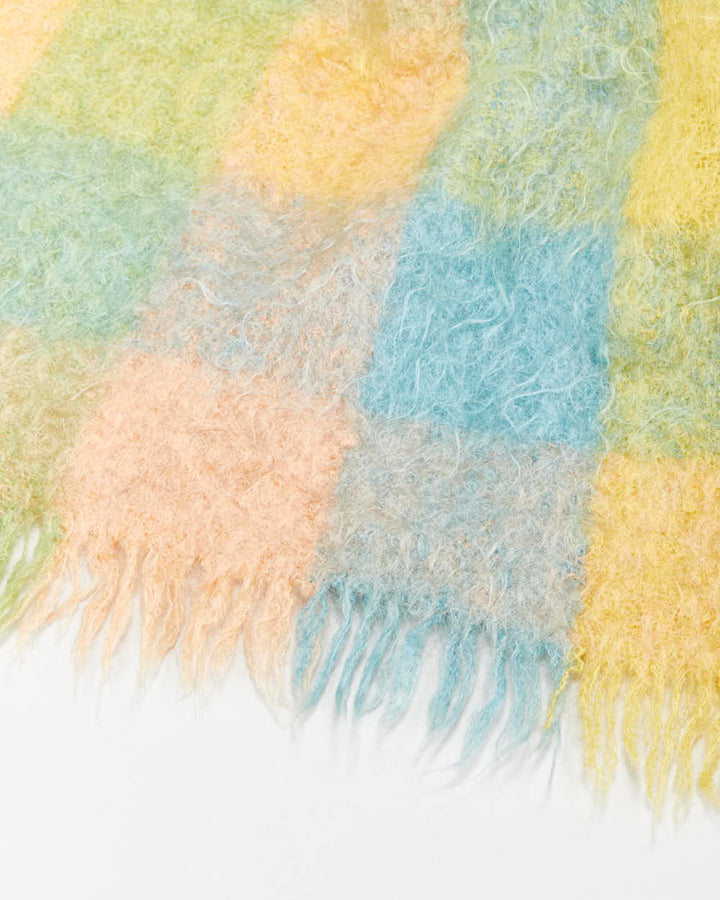 Vintage British Woollens Edgar Of Edinburgh Mohair Blanket