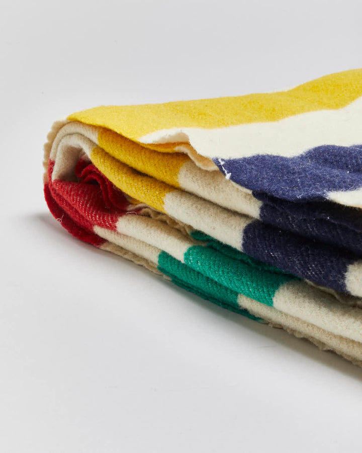 Vintage Hudon's Bay 4 Point Wool Blanket
