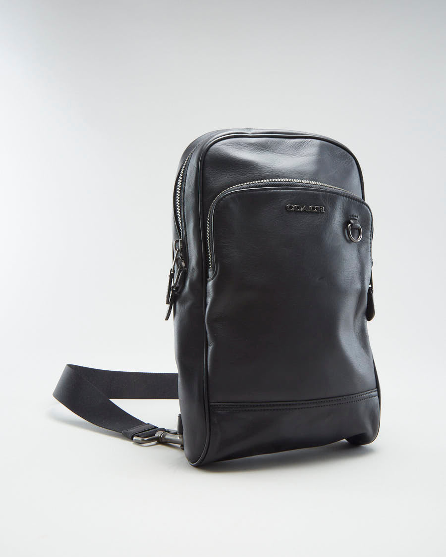 Coach Leather Crossbody Bag - O/S