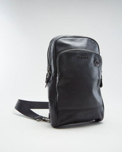 Coach Leather Crossbody Bag - O/S