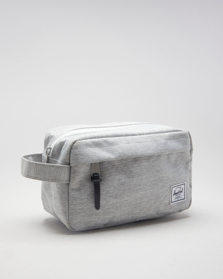 Herschel Grey Marled Toiletries Bag - O/S