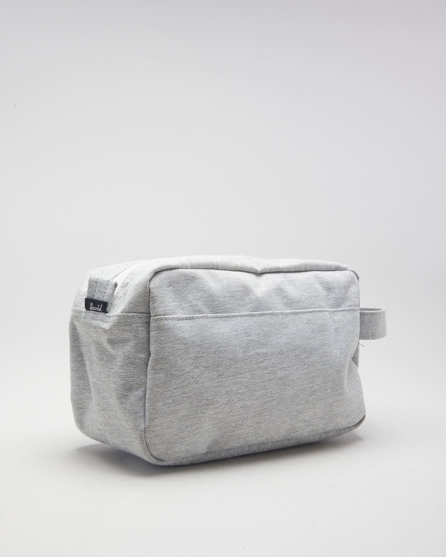 Herschel Grey Marled Toiletries Bag - O/S