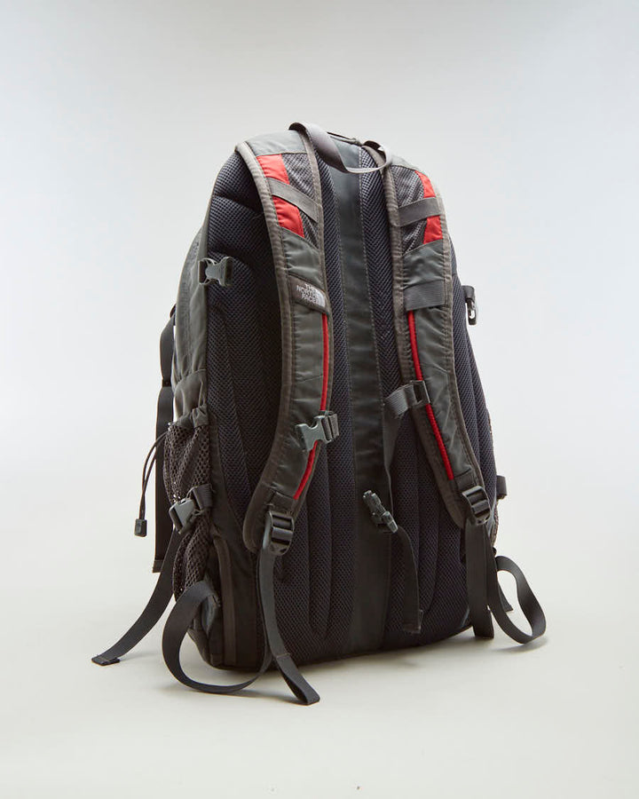 north face backpack big shot The North Face Grey & Red Big Shot Backpack