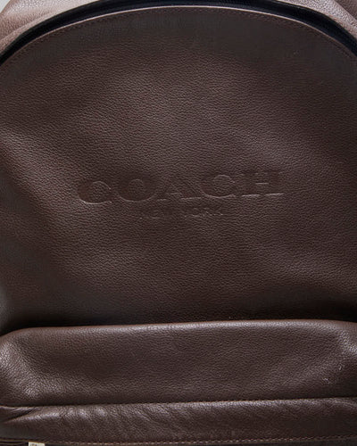 Vintage Coach Charles Men's Brown Leather Backpack