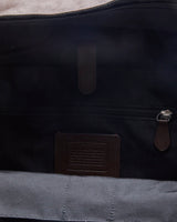 Vintage Coach Charles Men's Brown Leather Backpack