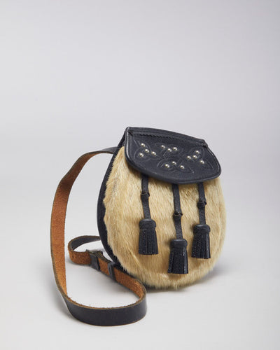 Vintage Leather Sporran Kilt Bag