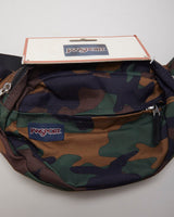 Y2k 00s Deadstock Jansport Camouflage Bumbag