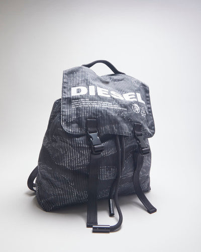 Vintage Diesel Printed Patterned Backpack
