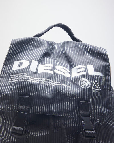 Vintage Diesel Printed Patterned Backpack