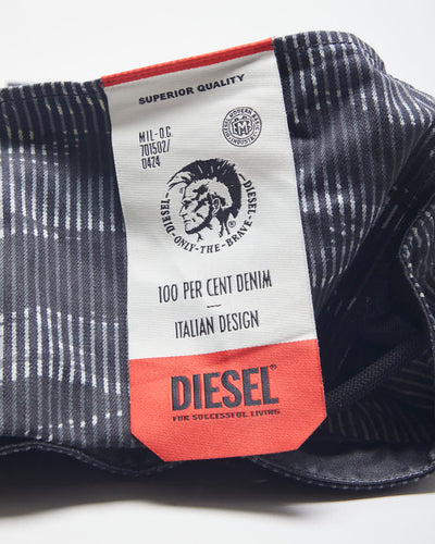 Vintage Diesel Printed Patterned Backpack