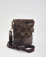 Coach Brown Cross-body Bag