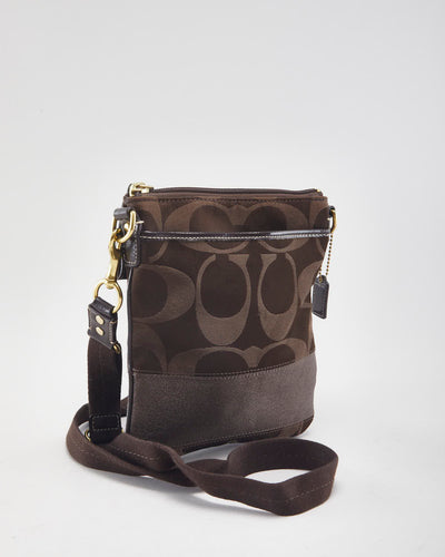 Coach Brown Cross-body Bag