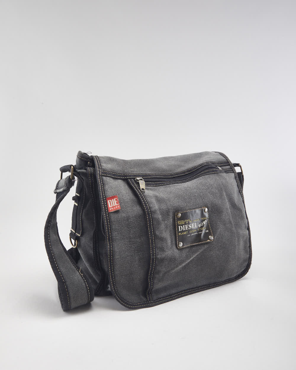 Vintage Y2K Diesel Multi Pocket Shoulder Bag