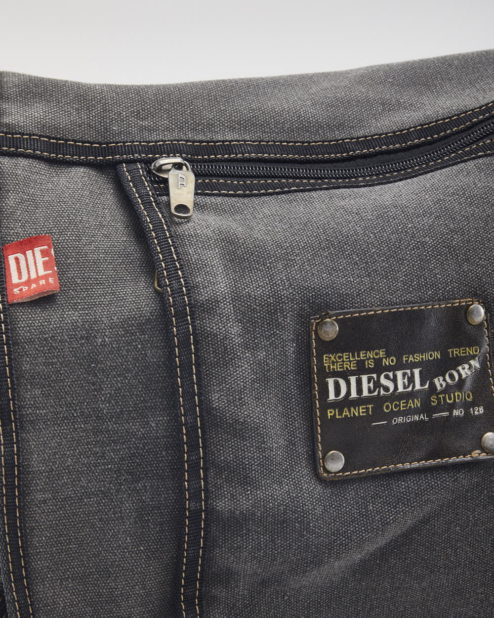 Vintage Y2K Diesel Multi Pocket Shoulder Bag