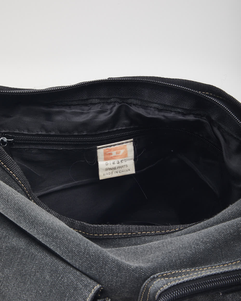 Vintage Y2K Diesel Multi Pocket Shoulder Bag