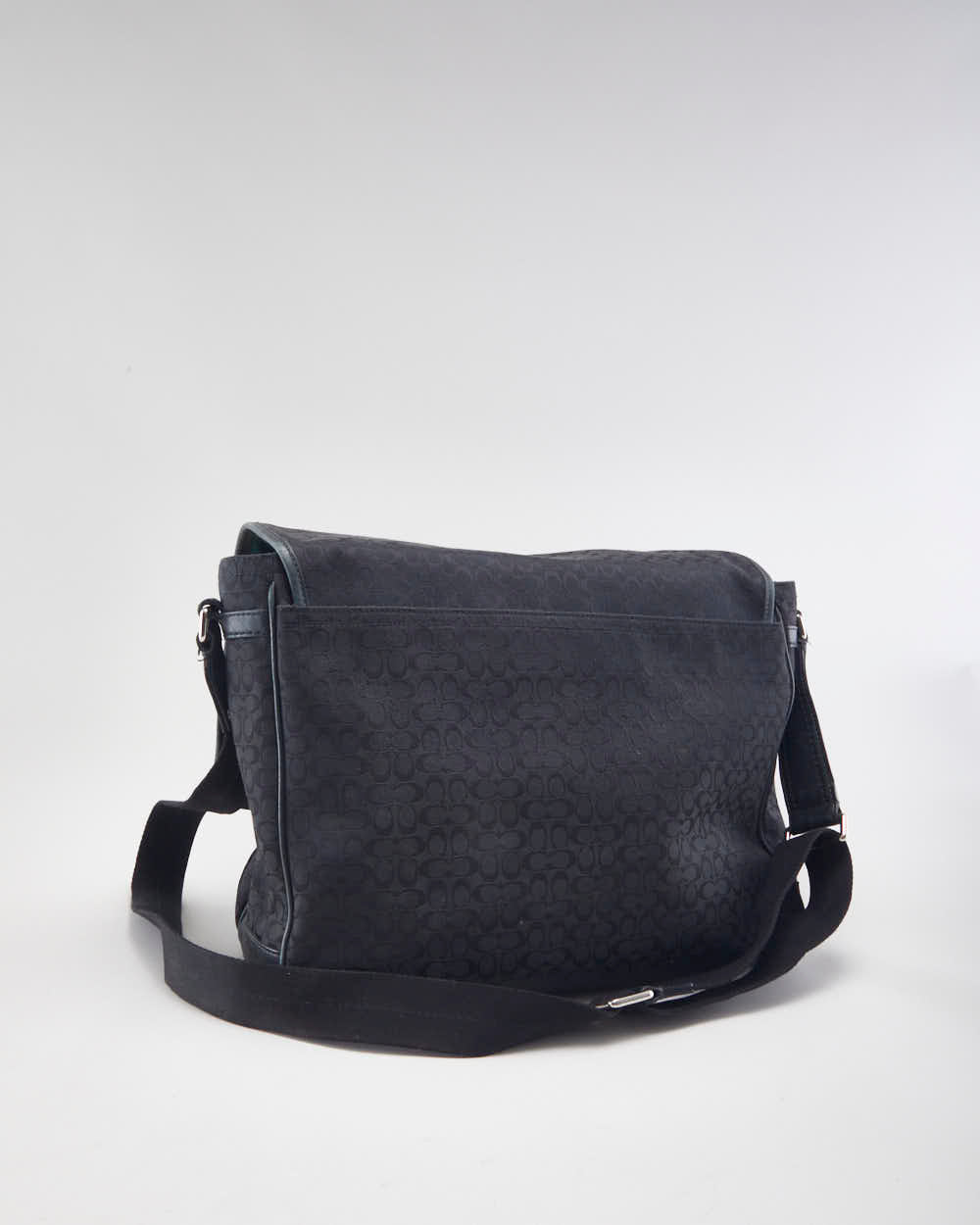 Vintage Y2K Coach Monogram Logo Shoulder Bag