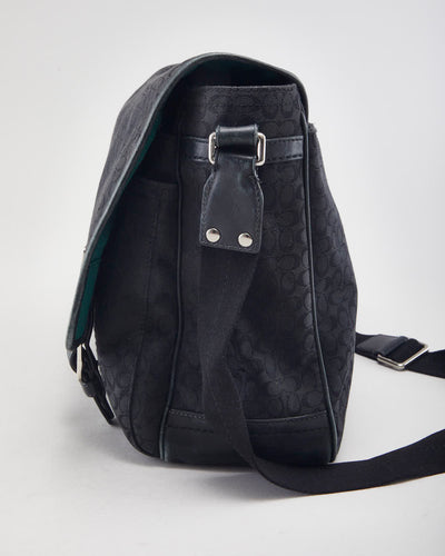 Vintage Y2K Coach Monogram Logo Shoulder Bag