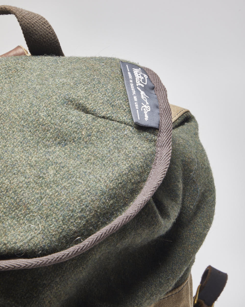 Woolrich x Frost River Wool & Canvas Rucksack