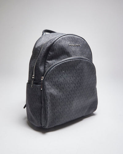 Michael Kors Black Monogram Backpack