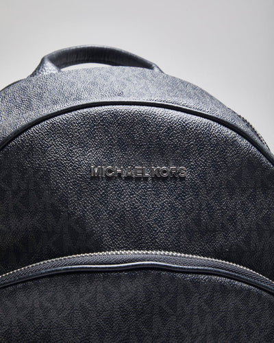 Michael Kors Black Monogram Backpack