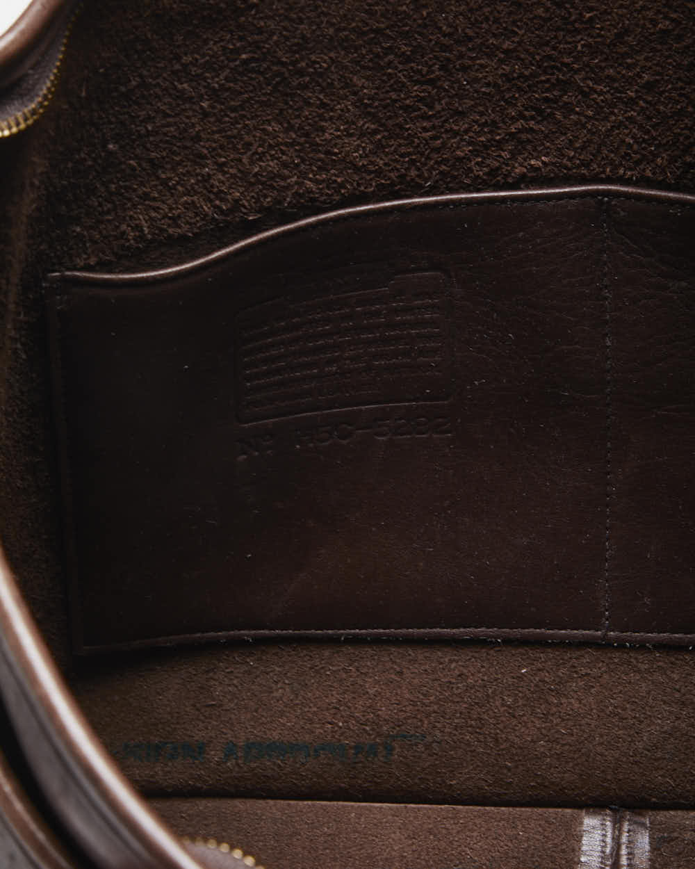 Vintage Coach Brown Leather Briefcase