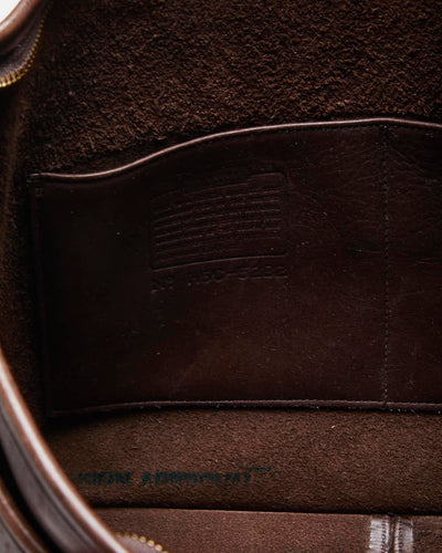 Vintage Coach Brown Leather Briefcase