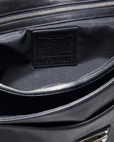 Vintage Coach Black Leather Briefcase