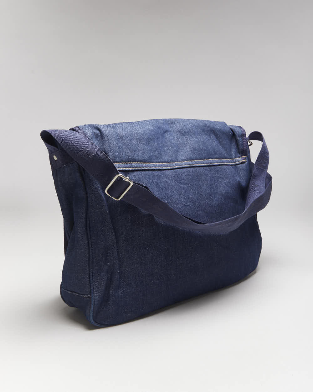 Vintage Mudd Denim Shoulder Satchel Bag