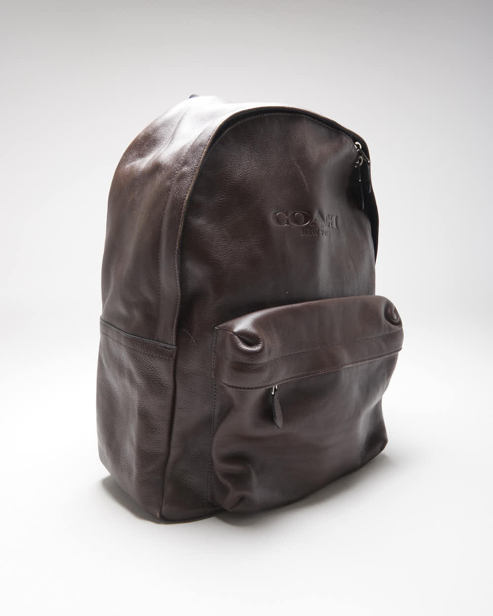 Vintage Y2k 00s Coach Leather Rucksack