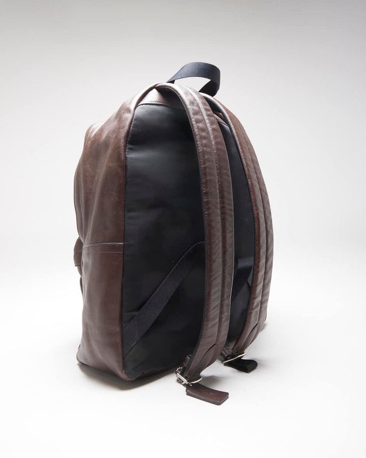 Vintage Y2k 00s Coach Leather Rucksack
