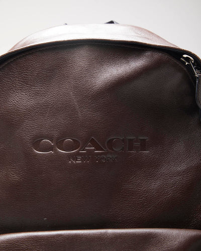 Vintage Y2k 00s Coach Leather Rucksack
