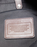 Vintage Y2k 00s Coach Leather Rucksack