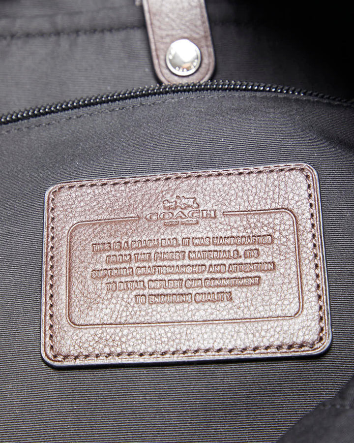 Vintage Y2k 00s Coach Leather Rucksack