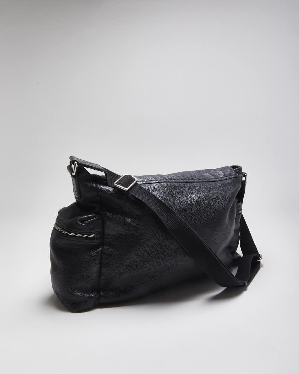 Vintage Dolce &amp; Gabbana Pebbled Leather Messenger Bag