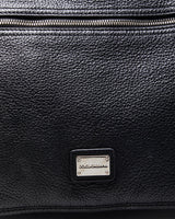 Vintage Dolce &amp; Gabbana Pebbled Leather Messenger Bag