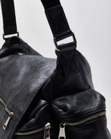 Vintage Dolce &amp; Gabbana Pebbled Leather Messenger Bag