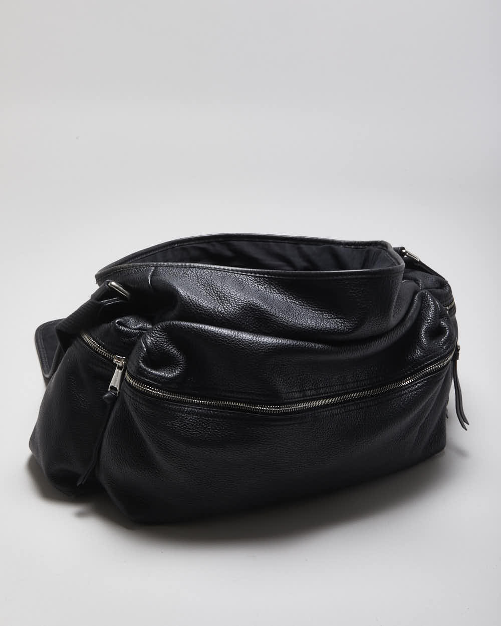 Vintage Dolce &amp; Gabbana Pebbled Leather Messenger Bag