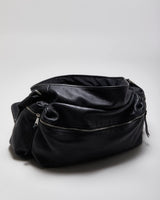 Vintage Dolce &amp; Gabbana Pebbled Leather Messenger Bag